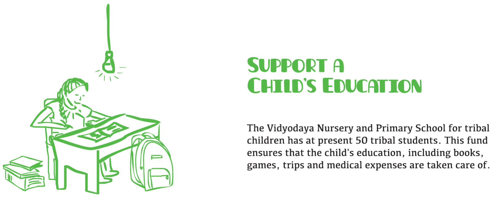 Suport a child's education